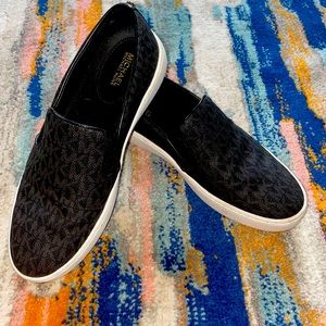 Black slip on Michael Kors